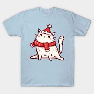 Christmas Kitten T-Shirt